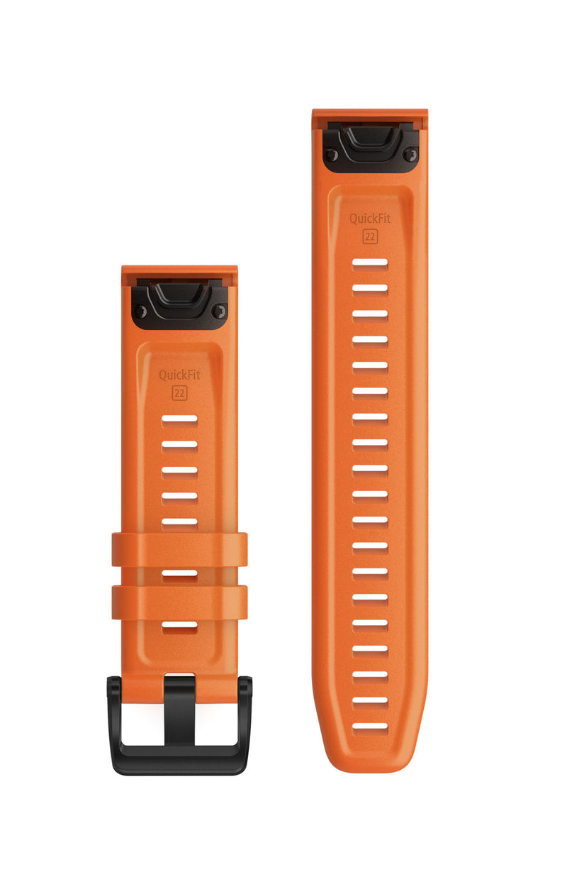 Încărcați imaginea în vizualizatorul Galerie, Curea silicon - QuickFit 22 - Ember Orange

