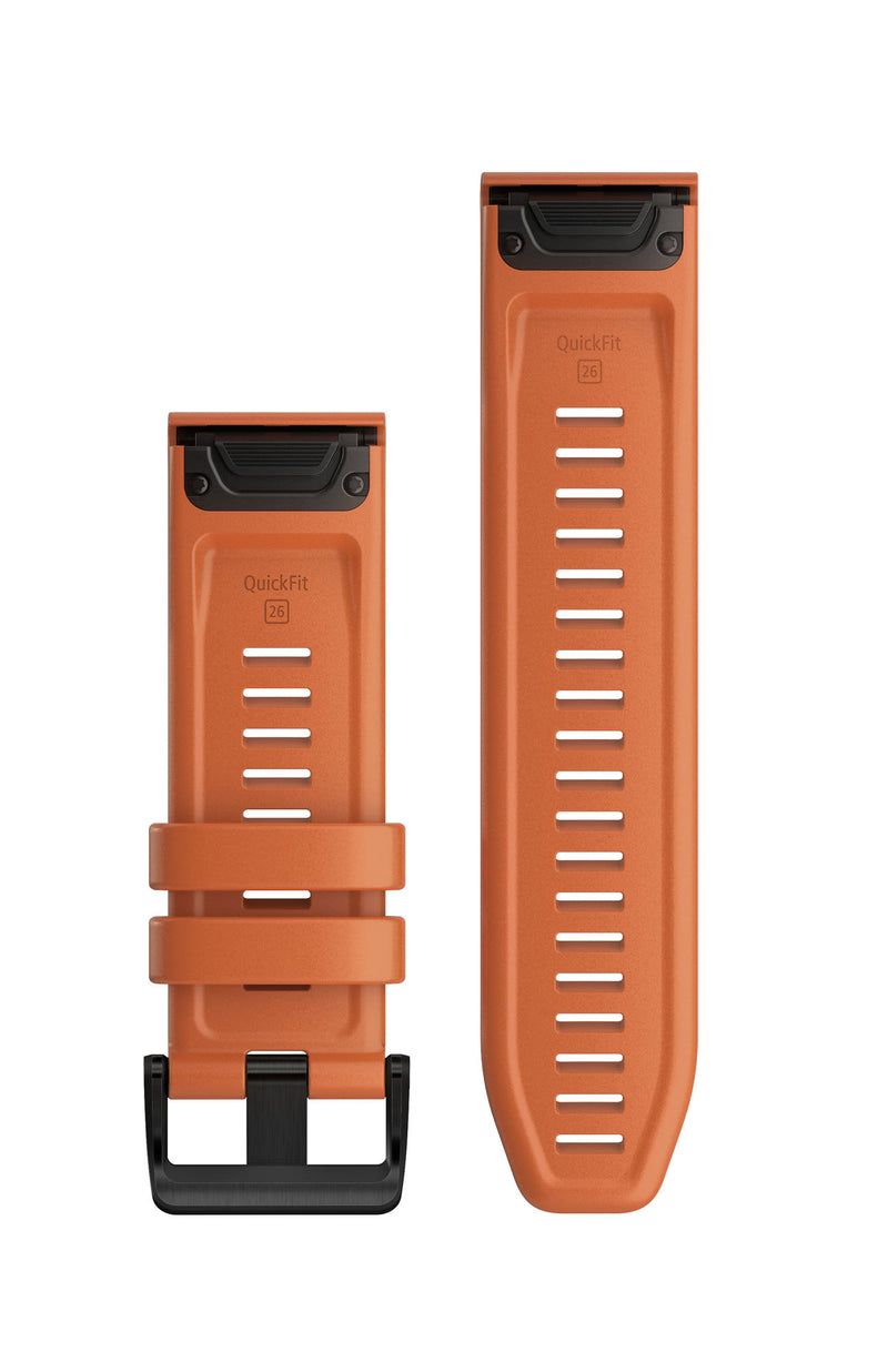 Încărcați imaginea în vizualizatorul Galerie, Curea silicon - QuickFit 26 - Ember Orange

