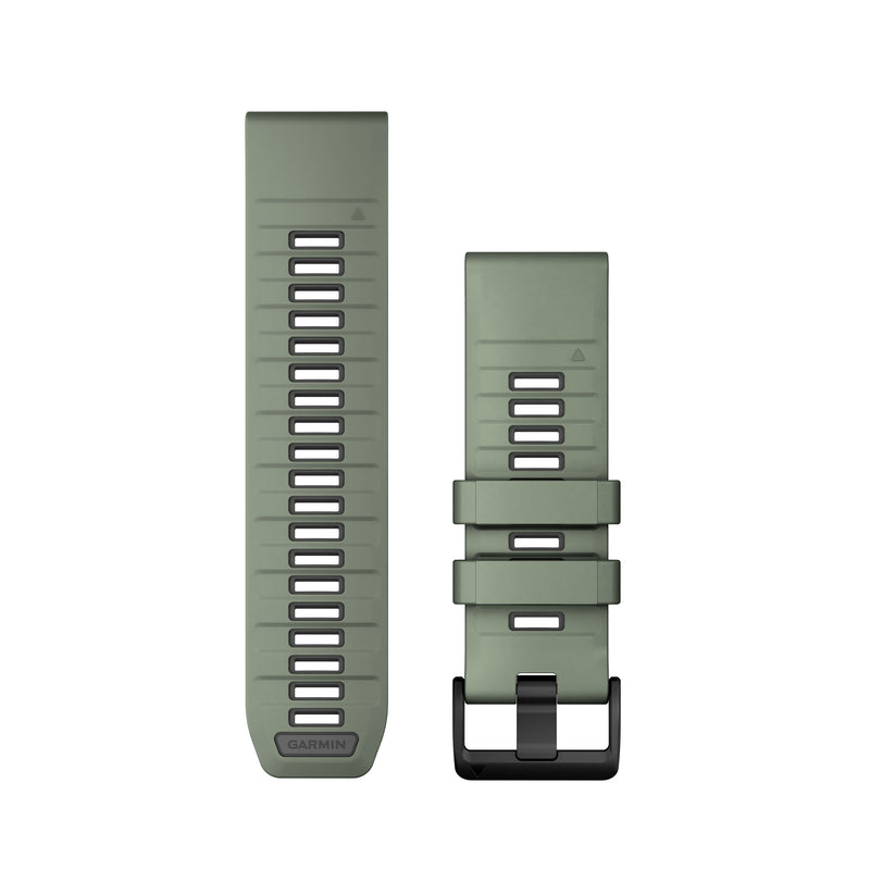 Încărcați imaginea în vizualizatorul Galerie, Curea silicon - QuickFit 26 watch band - Willow | Graphite Silicone
