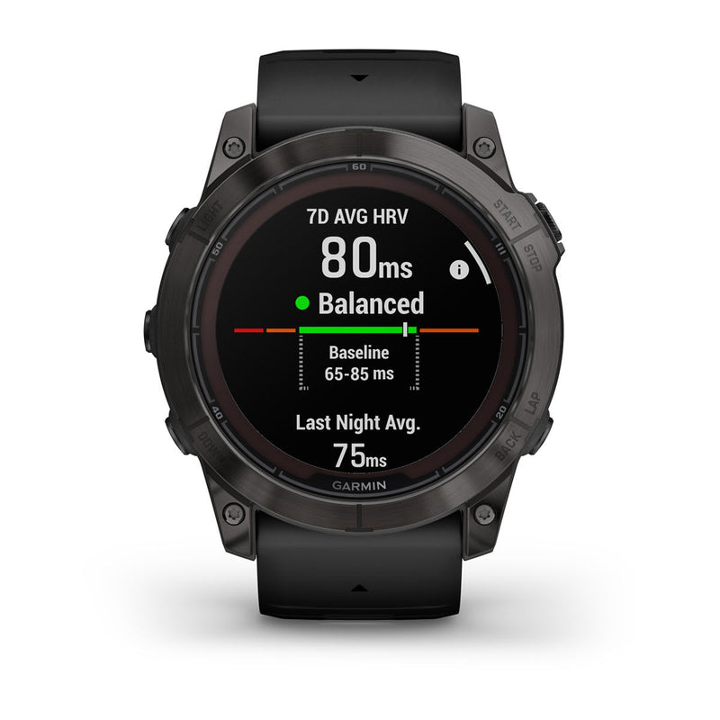 Load image into Gallery viewer, Fenix 7X Pro Sapphire Solar - Carbon Gray DLC Titanium with Black Band
