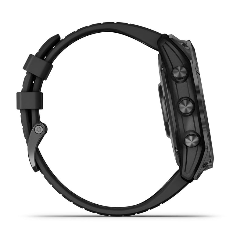Load image into Gallery viewer, Fenix 7X Pro Sapphire Solar - Carbon Gray DLC Titanium with Black Band
