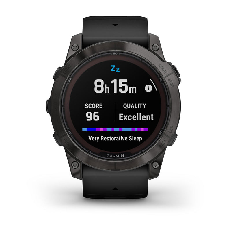 Load image into Gallery viewer, Fenix 7X Pro Sapphire Solar - Carbon Gray DLC Titanium with Black Band

