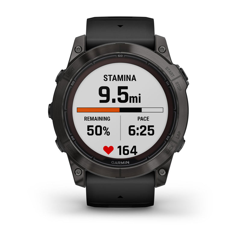 Load image into Gallery viewer, Fenix 7X Pro Sapphire Solar - Carbon Gray DLC Titanium with Black Band
