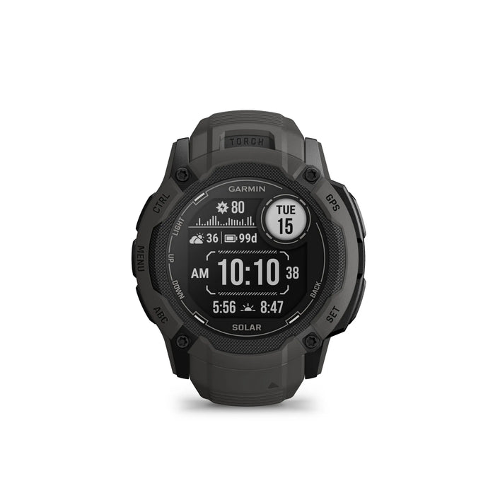 Ceas Garmin Instinct 2X Solar - smartwatch robust cu GPS - Grafit