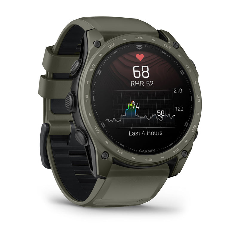 Încărcați imaginea în vizualizatorul Galerie, Garmin TACTIX 8 – 51 mm, AMOLED, strat de acoperire Cerakote | Include Applied Ballistics Ultralight Solver și strat de acoperire Cerakote Olive Drab

