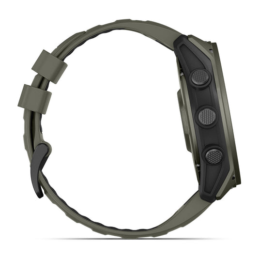 Garmin TACTIX 8 – 51 mm, AMOLED, strat de acoperire Cerakote | Include Applied Ballistics Ultralight Solver și strat de acoperire Cerakote Olive Drab