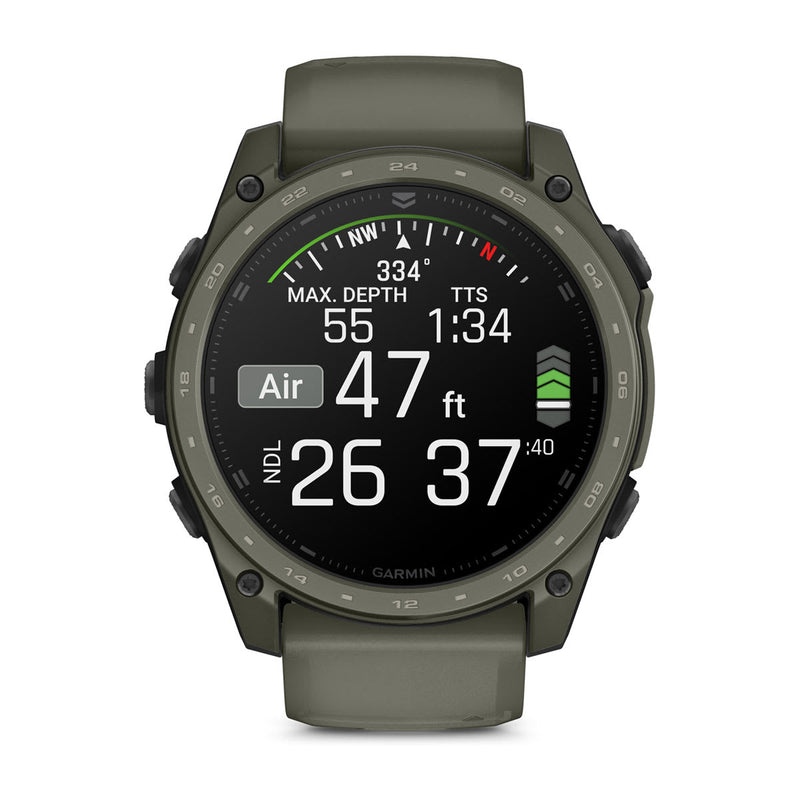 Load image into Gallery viewer, Tactix 8 AMOLED Sapphire Cerakote Ballistics Ultralight - Olive Drab - 51 mm

