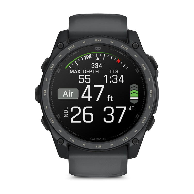 Încărcați imaginea în vizualizatorul Galerie, Garmin TACTIX 8 – 51 mm, AMOLED, strat de acoperire Cerakote | Include Applied Ballistics Ultralight Solver și strat de acoperire Cerakote Slate Gray
