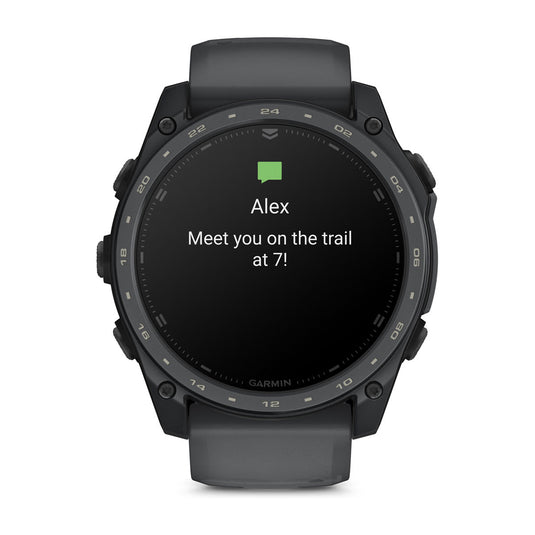Tactix 8 AMOLED Sapphire Cerakote Ballistics Ultralight - Slate Gray - 51 mm