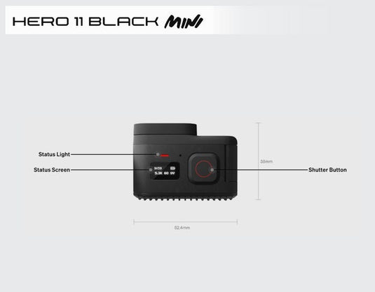 GoPro - camera actiune - HERO11 MINI - Black