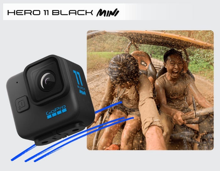 Load image into Gallery viewer, GoPro - camera actiune - HERO11 MINI - Black
