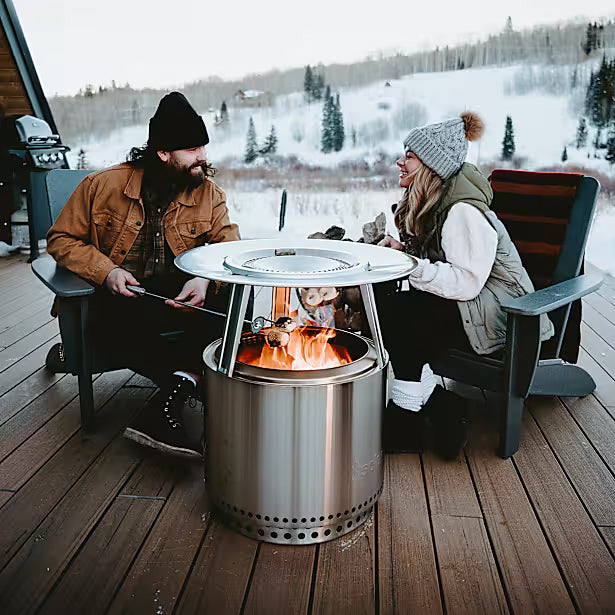 Încărcați imaginea în vizualizatorul Galerie, DEFLECTOR DE CALDURA PENTRU VATRA FARA FUM SOLO STOVE
