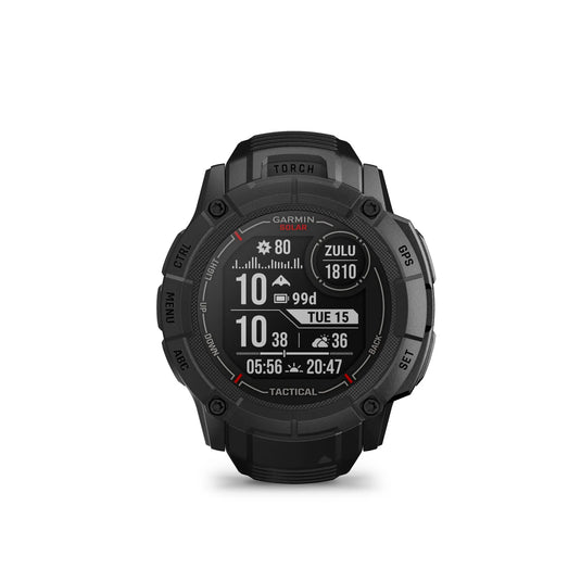 Ceas Garmin Instinct 2X Solar Tactical Edition - smartwatch robust cu GPS - Negru