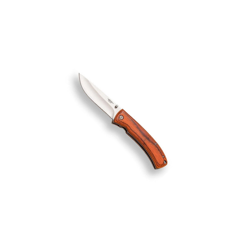 Load image into Gallery viewer, Briceag Joker, maner lemn presat, lama 8.4 cm, JKR0714
