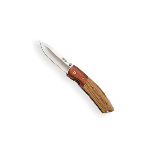 Briceag JOKER SPORTING, maner lemn zebra, lama 7.5 cm, JKR0789