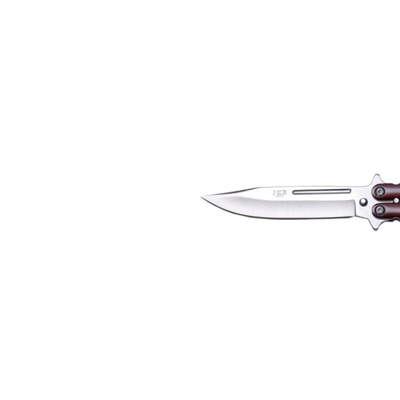 Load image into Gallery viewer, Briceag fluture JOKER, maner aluminiu, lama 8.5 cm, JKR0470
