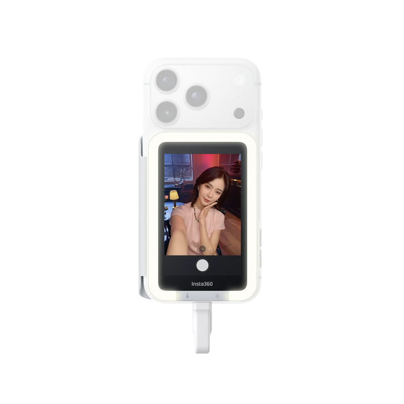 Încărcați imaginea în vizualizatorul Galerie, Ecran selfie Snap cu lumina
