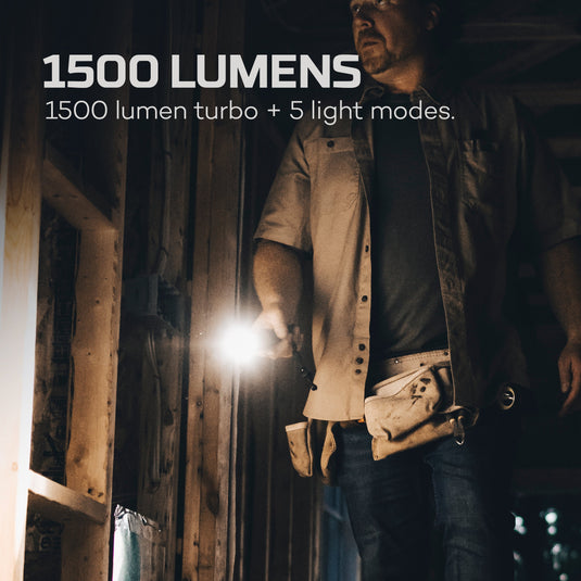 Lanterna NEBO Master Series FL1500 | Rechargeable ( NEB-FLT-1017-G )