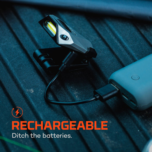 Lanterna NEBO Einstein™ Cap 100 | Rechargeable ( NEB-HLP-1009-G )