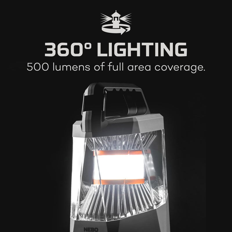 Load image into Gallery viewer, Lanterna pentru cort / camping, 3 moduri, functie PowerBank, NEBO GALILEO 500
