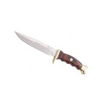 Cutit de vanatoare, de tip bowie, lama 14 cm, teaca piele naturala, MUELA RANGER-14R