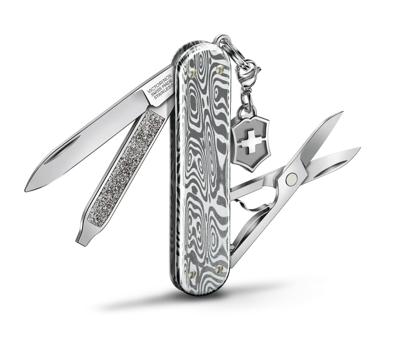 Load image into Gallery viewer, Briceag multifunctional Victorinox Classic SD, Editie Speciala, Brilliant Damasc, 0.6221.34
