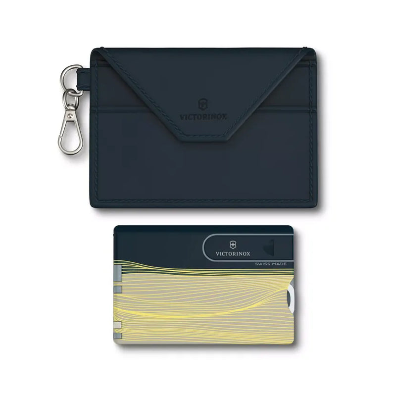 Load image into Gallery viewer, Card Multifunctional + Etui VICTORINOX SWISS CARD CLASSIC NEW YORK STYLE 0.7100.E223
