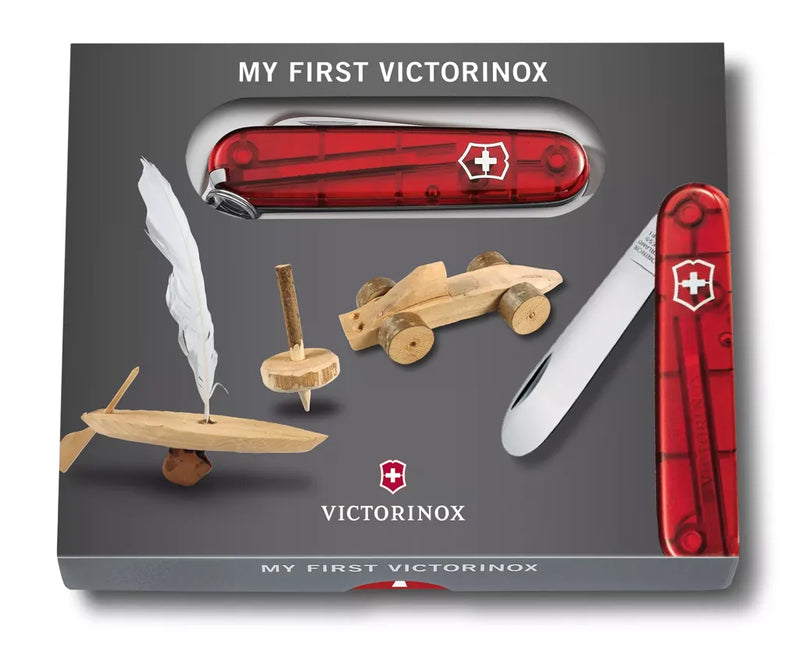 Încărcați imaginea în vizualizatorul Galerie, Cutit briceag pentru copii, 9 functii, VICTORINOX MY FIRST VICTORINOX H PINK 0.2373.T5
