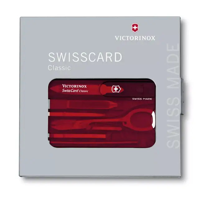 Load image into Gallery viewer, Card Multifunctional VICTORINOX SWISS CARD CLASSIC RED 0.7100.T
