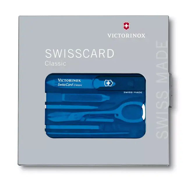 Încărcați imaginea în vizualizatorul Galerie, Card Multifunctional VICTORINOX SWISS CARD CLASSIC BLUE 0.7100.T2
