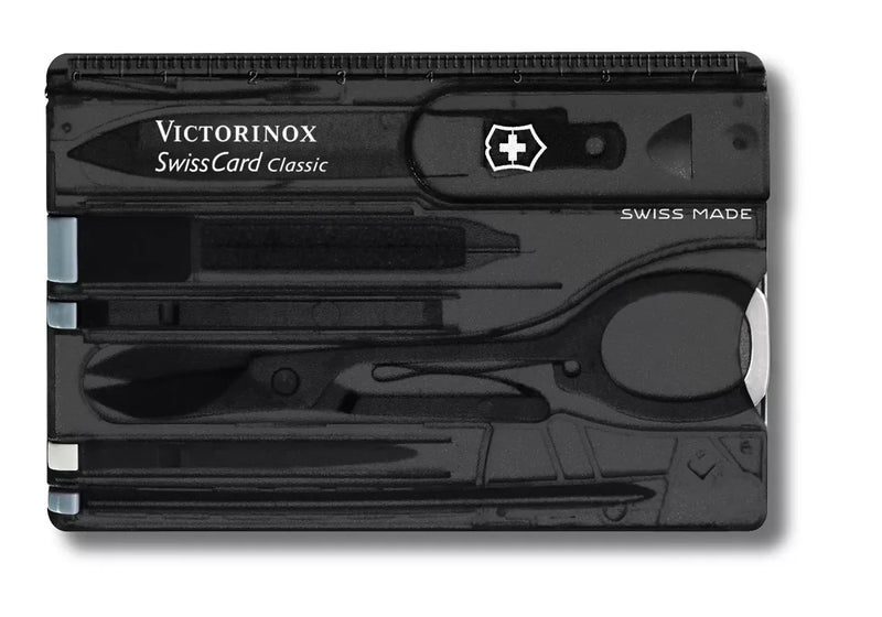 Încărcați imaginea în vizualizatorul Galerie, Card Multifunctional VICTORINOX SWISS CARD CLASSIC BLACK 0.7100.T3
