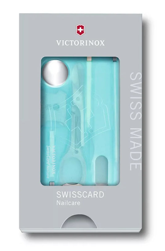 Card Multifunctional VICTORINOX SWISS CARD NAILCARE BLUE 0.7240.T21