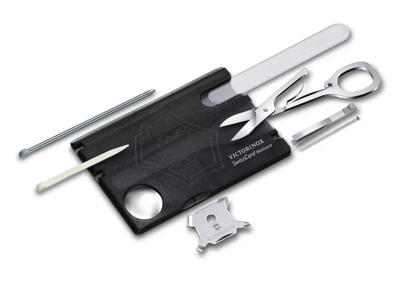 Load image into Gallery viewer, Card Multifunctional VICTORINOX SWISS CARD NAILCARE BLACK 0.7240.T3

