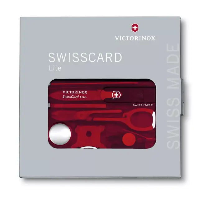 Încărcați imaginea în vizualizatorul Galerie, Card Multifunctional VICTORINOX SWISS CARD LITE RED 0.7300.T
