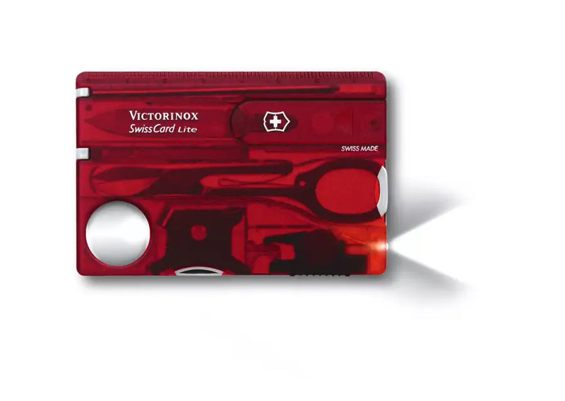 Încărcați imaginea în vizualizatorul Galerie, Card Multifunctional VICTORINOX SWISS CARD LITE RED 0.7300.T
