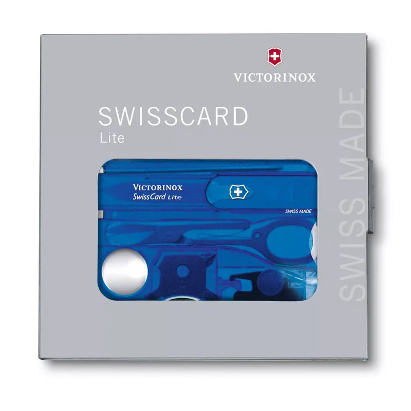 Încărcați imaginea în vizualizatorul Galerie, Card Multifunctional VICTORINOX SWISS CARD LITE BLUE 0.7300.T2
