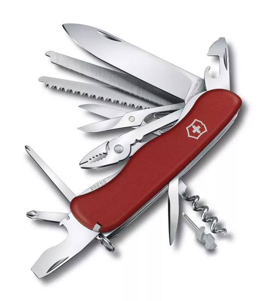 Briceag multifuctional, 21 functii, VICTORINOX WORK CHAMP 0.8564