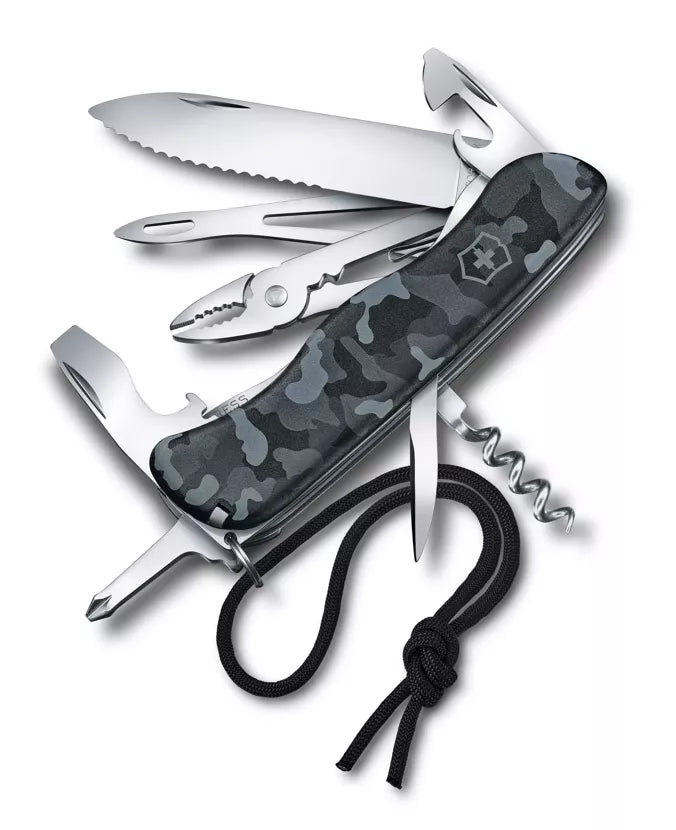 Load image into Gallery viewer, Briceag multifunctional, 18 functii, VICTORINOX SKIPPER NAVY CAMO 0.8593.W942
