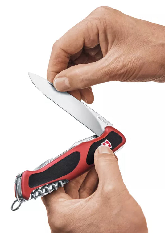 Briceag multifunctional, 12 functii, VICTORINOX RANGER 55 GRIP 0.9563.C