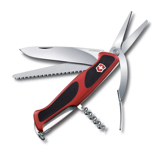 Cutit briceag, 14 functii, VICTORINOX RANGER GARDNER GRIP 0.9713.C