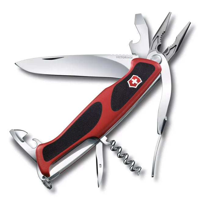 Cutit briceag, 14 functii, VICTORINOX RANGER 74 GRIP 0.9723.C