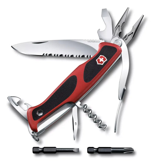 Cutit briceag, 17 functii, VICTORINOX RANGER 174 W GRIP 0.9728.WC