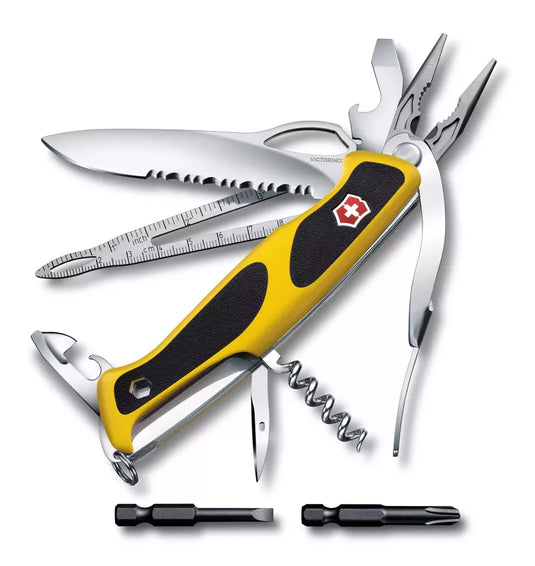 Briceag multifunctional, 22 functii, VICTORINOX RANGER BOATSMAN MW GRIP 0.9798.MWC8