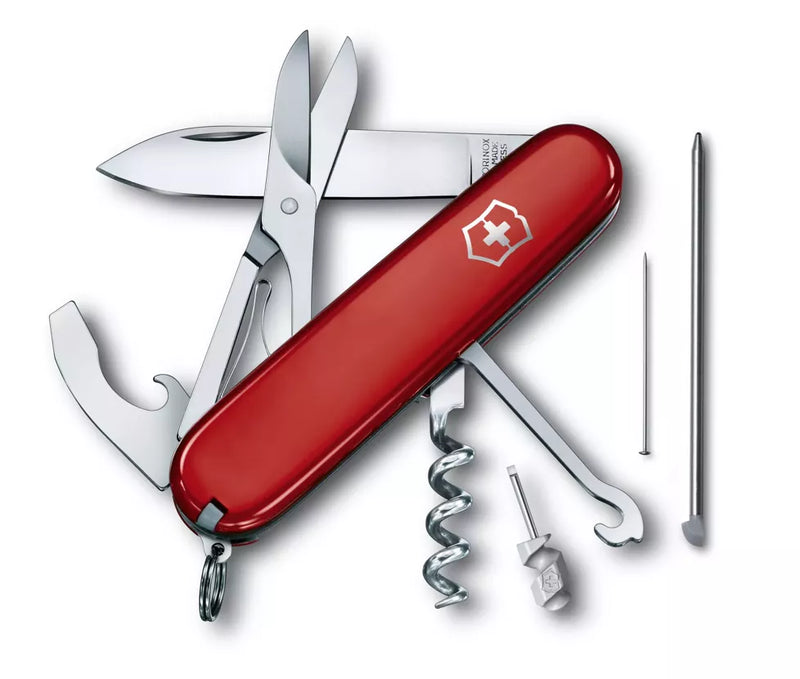 Load image into Gallery viewer, Cutit briceag, 15 functii, VICTORINOX COMPACT 1.3405
