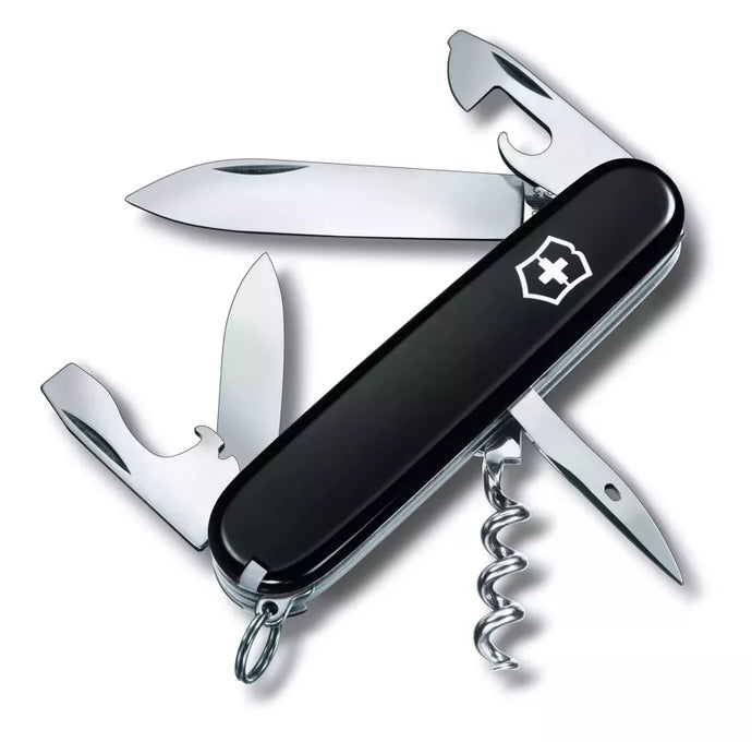 Cutit briceag, 12 functii, VICTORINOX SPARTAN BLACK 1.3603.3