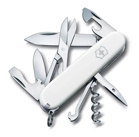 Cutit briceag, 14 functii, VICTORINOX CLIMBER WHITE 1.3703.7