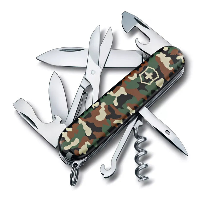 Cutit briceag, 14 functii, VICTORINOX CLIMBER CAMO 1.3703.94