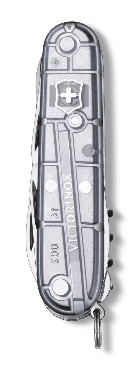 Cutit briceag, 14 functii, VICTORINOX CLIMBER TRANSPARENT WHITE 1.3703.T7