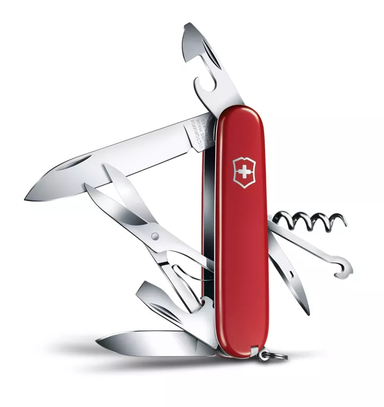 Încărcați imaginea în vizualizatorul Galerie, Cutit briceag, 14 functii, VICTORINOX CLIMBER 1.3703
