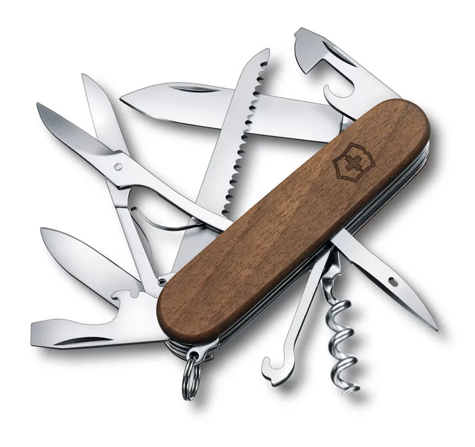 Cutit briceag, 13 functii, VICTORINOX HUNSTMAN WOOD 1.3711.63